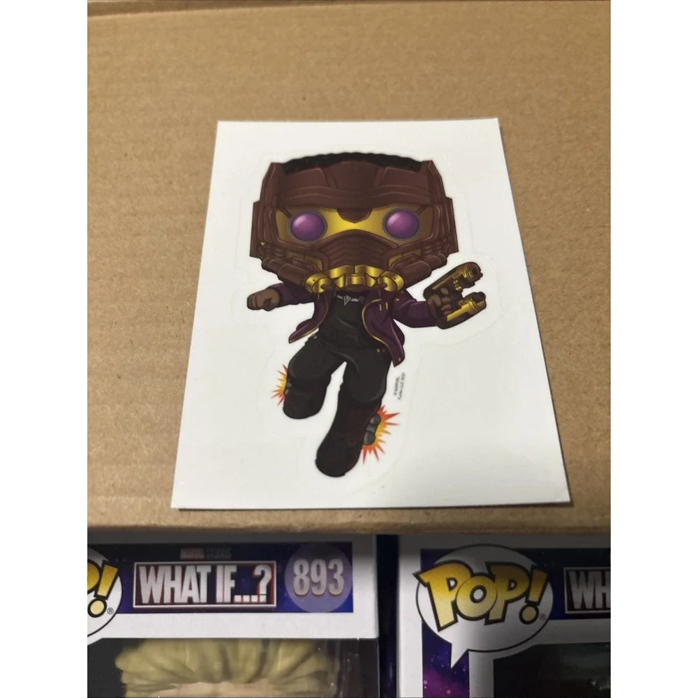 Funko Marvel Collector Corps What If? **Two Funkos And Decal ONLY**